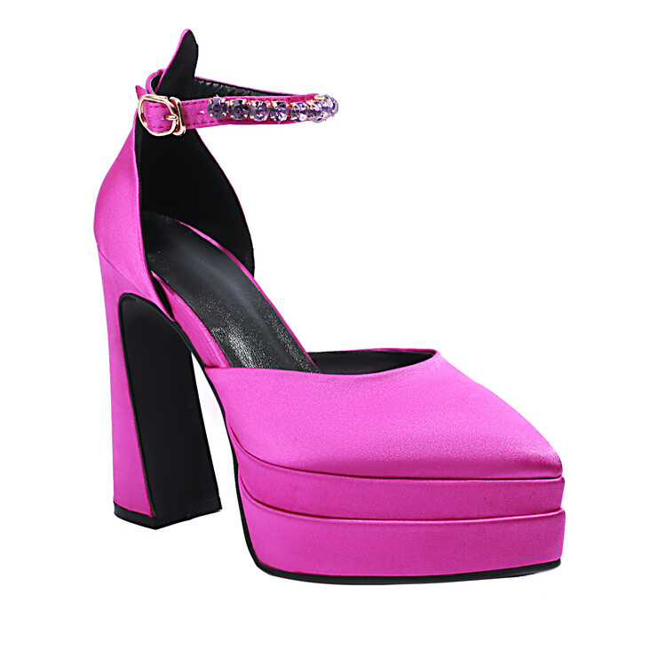 Women’s Closed Toe Platform Sandals with Chunky High Heel – Style k.html